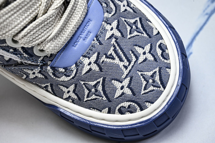 CANVAS CASUAL SPORTS SHOES BLUE/WHITE/BLUE