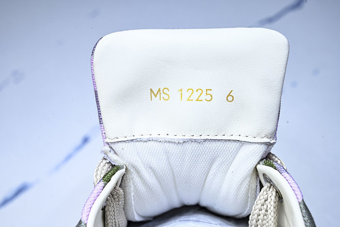 CANVAS CASUAL SPORTS SHOES PINK/GREEN/WHITE