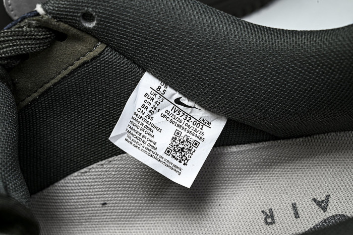 IV5732-001 AIR FORCE 1 07 LOW CASUAL SNEAKERS BLACK/GREY/BLACK