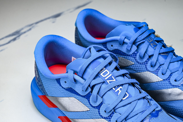 JR2023 EVO SL ULTRA LIGHT BREATHABLE AND SHOCK ABSORBING RUNNING SHOES DARK BLUE/BLUE/SILVER