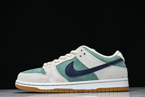 HQ1625-300 DUNK LOW CASUAL SNEAKERS DARK GREEN/LIGHT GRAY