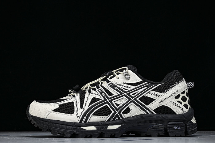 1203B031-001 OFF ROAD OUTDOOR LEISURE MOUNTAINEERING AND HIKING RUNNING SHOES WHITE/BLACK