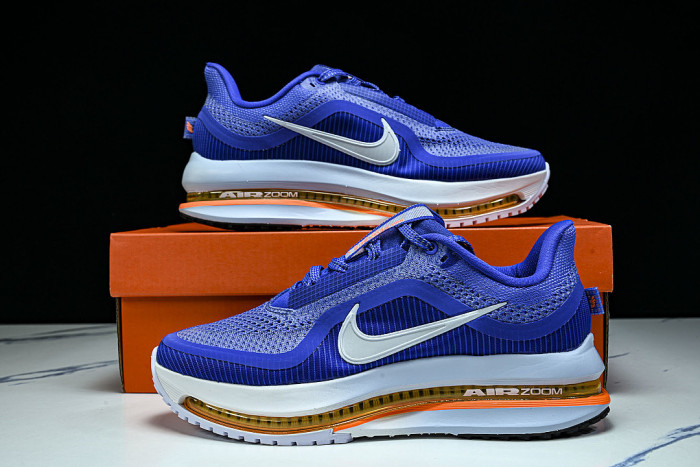 HQ2592-400 AIR ZOOM PEGASUS PREMIUM AIR CUSHIONED CUSHIONING RUNNING SHOES DARK BLUE/BLUE