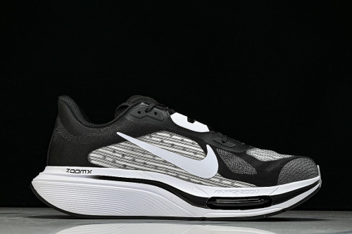 IM2541-002 AIR ZOOM PEGASUS PLUS BREATHABLE AND LIGHTWEIGHT RUNNING SHOES BLACK/WHITE 