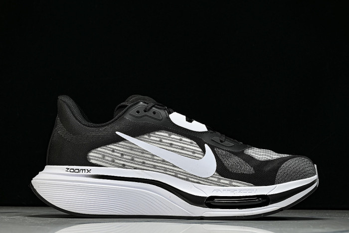 IM2541-002 AIR ZOOM PEGASUS PLUS BREATHABLE AND LIGHTWEIGHT RUNNING SHOES BLACK/WHITE 