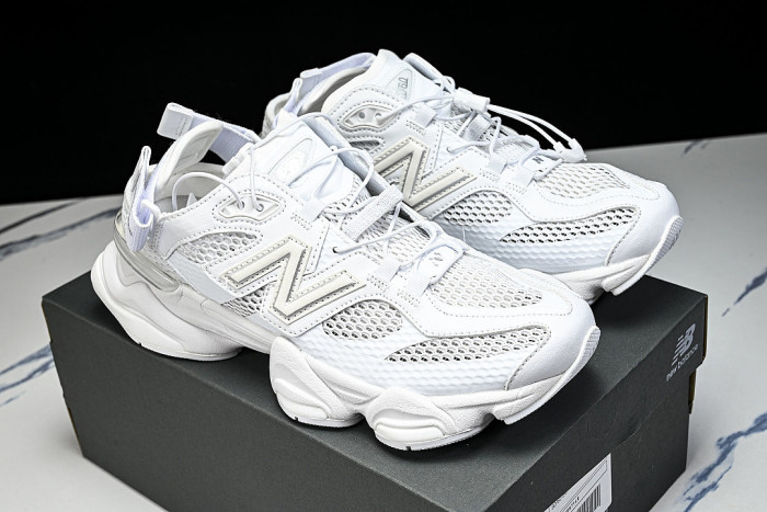 U90606B5 NEW BALANCE 9060 RETRO SPORTY CASUAL LIFE SHOES LIGHT GRAY/GREY