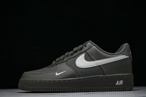 IV5732-001 AIR FORCE 1 07 LOW CASUAL SNEAKERS BLACK/GREY/BLACK