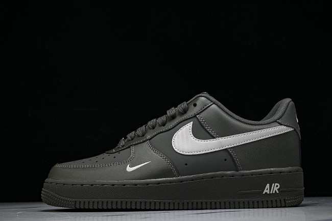 IV5732-001 AIR FORCE 1 07 LOW CASUAL SNEAKERS BLACK/GREY/BLACK