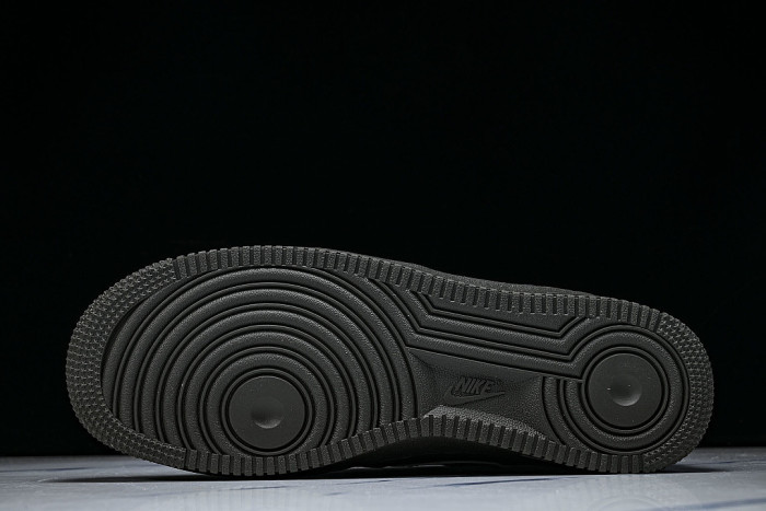 IV5732-001 AIR FORCE 1 07 LOW CASUAL SNEAKERS BLACK/GREY/BLACK