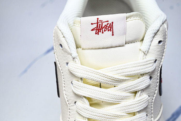 MM3399-836 AIR FORCE 1 07 LOW CASUAL SNEAKERS WHITE/BLUE/WHITE
