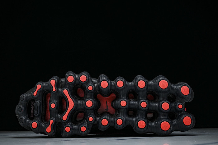 IQ7634-002 AIR LIQUID MAX AIR CUSHIONED RUNNING SHOES RED/BLACK