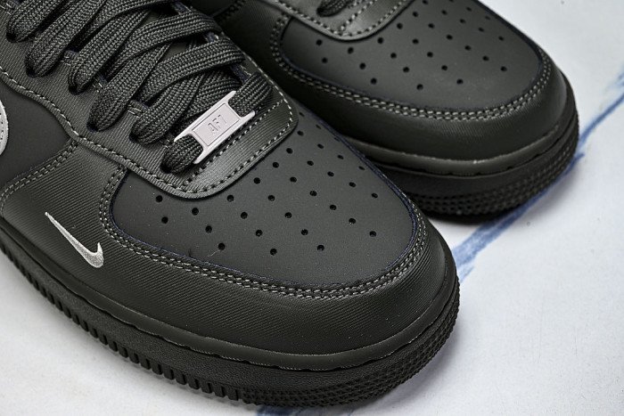 IV5732-001 AIR FORCE 1 07 LOW CASUAL SNEAKERS BLACK/GREY/BLACK