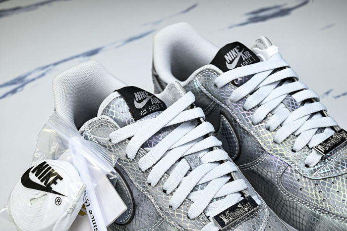 II3925-400 AIR FORCE 1 07 LOW CASUAL SNEAKERS LIGHT GRAY/GREY