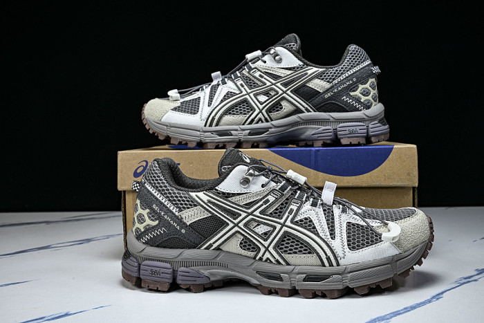 1203B031-025 GEL-KAHANA 8 FL OUTDOOR LEISURE HIKING AND RUNNING SHOES SILVER/BLACK