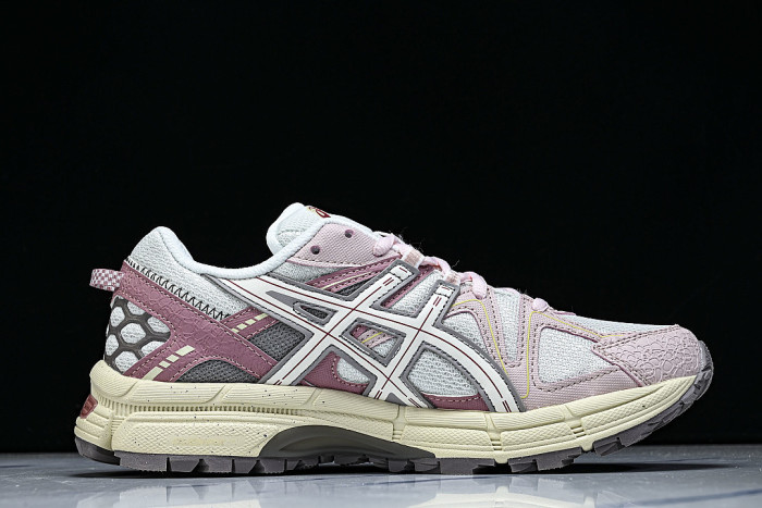 1203B133-100 OFF ROAD OUTDOOR LEISURE MOUNTAINEERING AND HIKING RUNNING SHOES RED/PINK/BEIGE