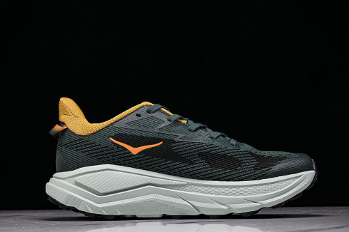 1168716 BFSG CHALLENGER 8 THICK-SOLED LIGHTWEIGHT RUNNING SHOES GREEN/YELLOW/GREEN