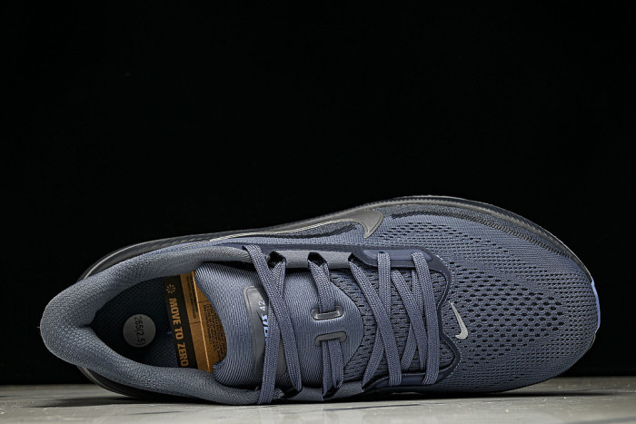 IB1873-401 AIR ZOOM PEGASUS 42 WEAR-RESISTANT RUNNING SHOES NAVY BLUE/BLACK