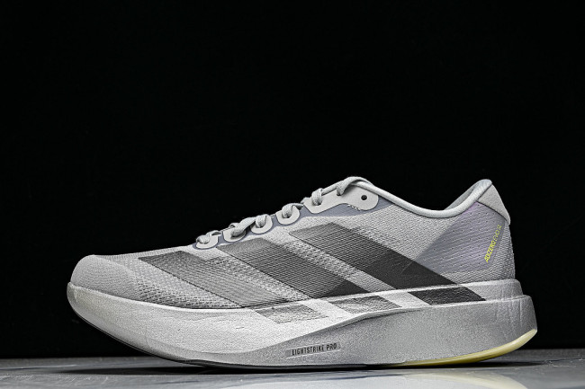 JR3419 ADIZERO EVO SL SILVER METALLIC/IRON METALLIC/HALO SILVER