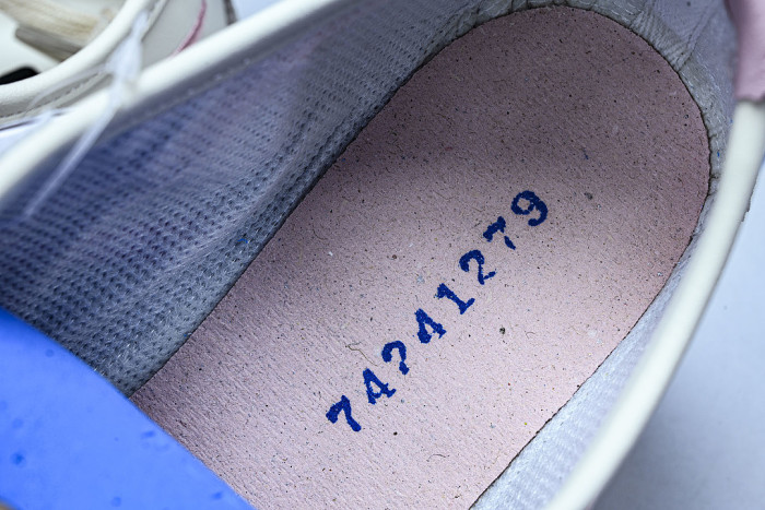 1183C320-103 MEXICO 66 RETRO CASUAL SHOES WHITE/PINK/GREY