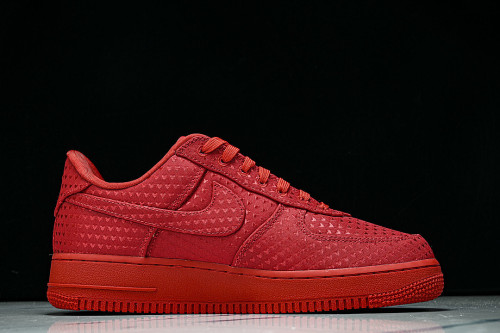 IB6836-600 AIR FORCE 1 LOW UNIVERSITY RED/UNIVERSITY RED/BLACK