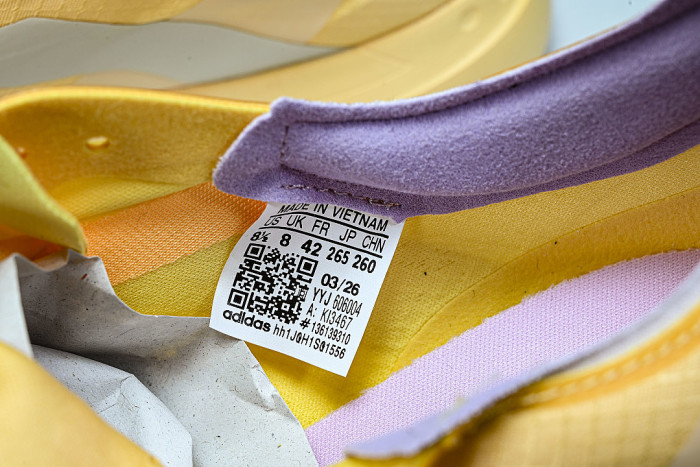 KI3467 ADIZERO ADIOS PRO 4 ICE TANGERINE/ICE GOLD METALLIC/BLISS LILAC