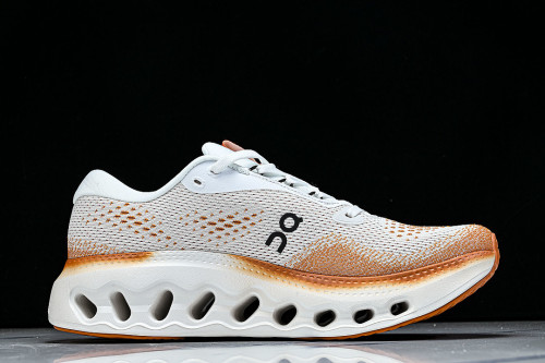 ON RUNNING CLOUDTILT LIGHTWEIGHT CASUAL SHOES WHITE/ORANGE