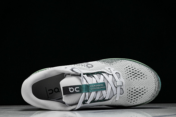 ON RUNNING CLOUDTILT LIGHTWEIGHT CASUAL SHOES GREY/GREEN/GREY
