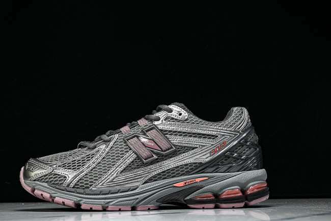 U190629R RETRO CASUAL SPORTS RUNNING SHOES GREY/PINK/GREY