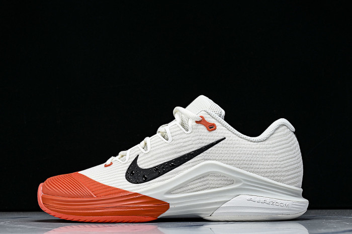 IB6555-100 COURT AIR ZOOM VAPOR 12 HC SAIL/TURF ORANGE/BLUE RIBBON HEATHER/BLACK
