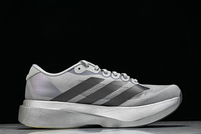 JR3419 ADIZERO EVO SL SILVER METALLIC/IRON METALLIC/HALO SILVER