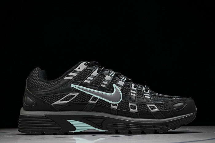 IR1477-010 P-6000 BLACK/HYPER TURQUOISE/COOL GREY/METALLIC COOL GREY