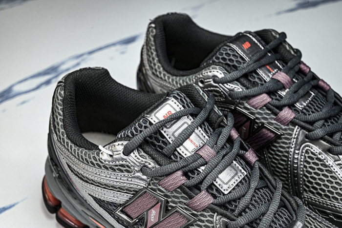U190629R RETRO CASUAL SPORTS RUNNING SHOES GREY/PINK/GREY