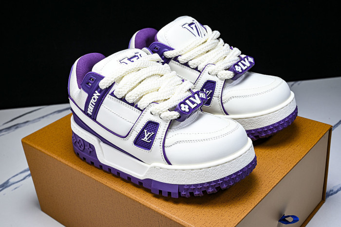 TRAINER MAXI XIAOPANG AND DINGPANG STYLE SHOES DARK PURPLE/PURPLE