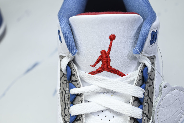IF4396-104 JORDAN 3 RETRO WHITE/VARSITY RED/TRUE BLUE/CEMENT GREY/ANTHRACITE