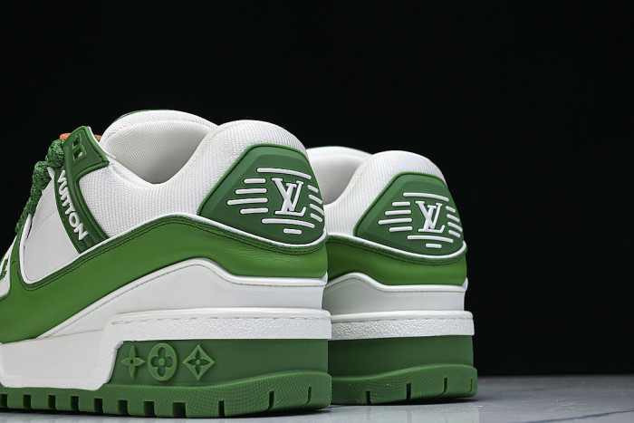 TRAINER MAXI FAT-SIZED LOAFERS WHITE/GREEN