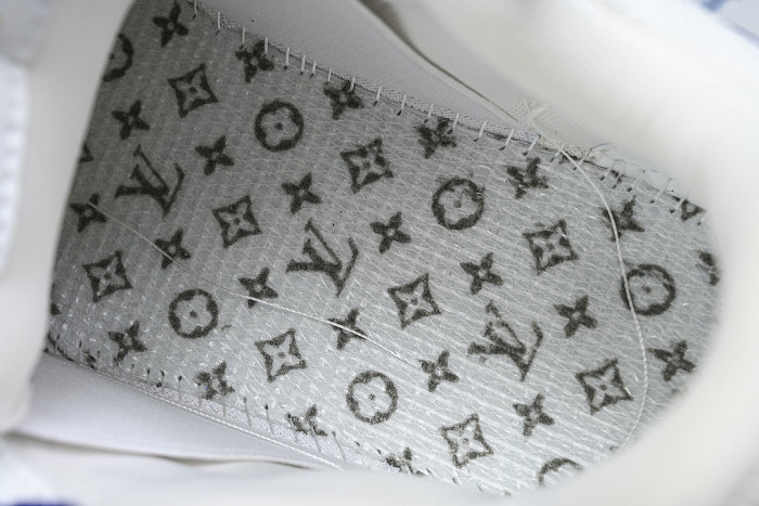 TRAINER MAXI FAT-SIZED LOAFERS WHITE/BLUE