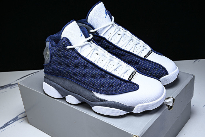 IW3808-400 JORDAN 13 RETRO NAVY/UNIVERSITY BLUE/FLINT GREY/WHITE