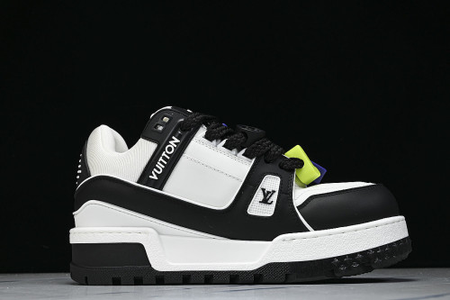 TRAINER MAXI FAT-SIZED LOAFERS WHITE/BLACK