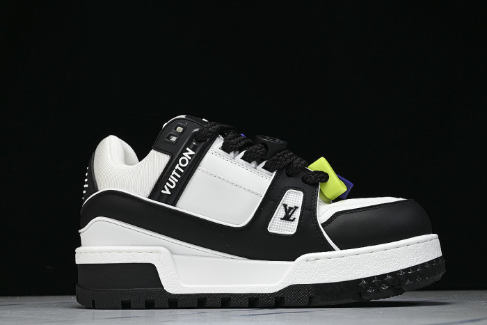 TRAINER MAXI FAT-SIZED LOAFERS WHITE/BLACK