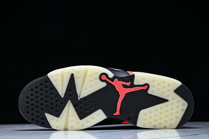 IQ5706-400 AIR JORDAN 6 AJ6 DENIM BLUE/NAVY BLUE/RED