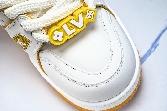 TRAINER MAXI XIAOPANG AND DINGPANG STYLE SHOES ORANGE/WHITE