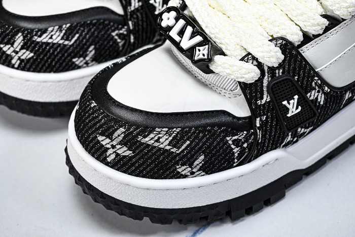 TRAINER MAXI XIAOPANG AND DINGPANG STYLE SHOES BLACK/WHITE
