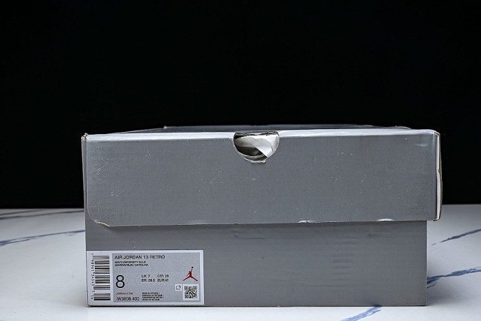 IW3808-400 JORDAN 13 RETRO NAVY/UNIVERSITY BLUE/FLINT GREY/WHITE