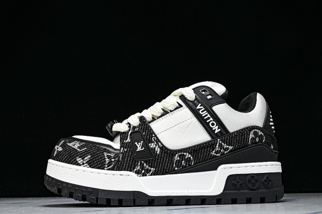 TRAINER MAXI XIAOPANG AND DINGPANG STYLE SHOES BLACK/WHITE