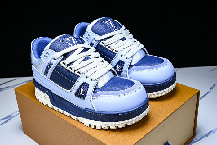 TRAINER MAXI FAT-SIZED LOAFERS BLUE/NAVY