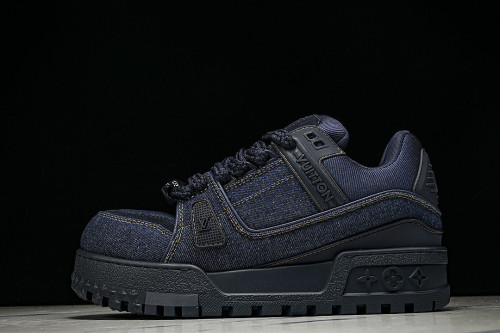 TRAINER MAXI FAT-SIZED LOAFERS NAVY BLUE/NAVY BLUE