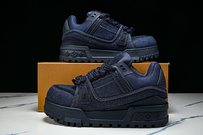 TRAINER MAXI FAT-SIZED LOAFERS NAVY BLUE/NAVY BLUE