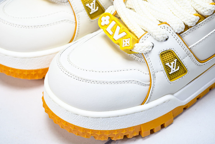 TRAINER MAXI XIAOPANG AND DINGPANG STYLE SHOES ORANGE/WHITE