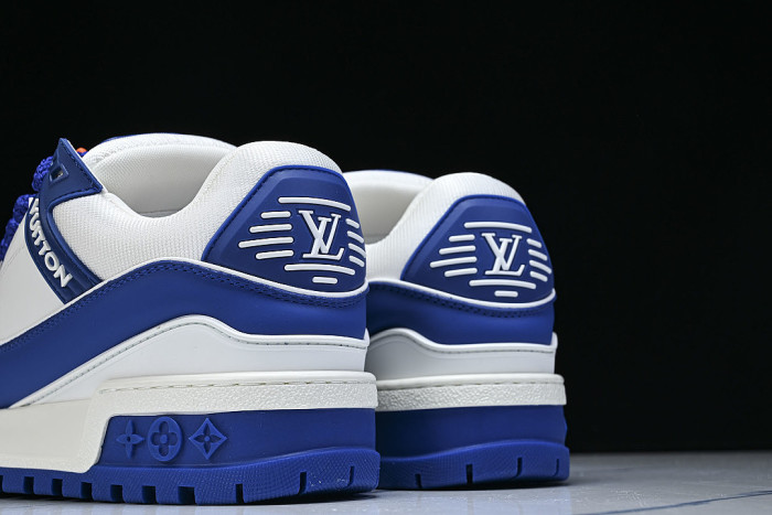 TRAINER MAXI FAT-SIZED LOAFERS WHITE/BLUE