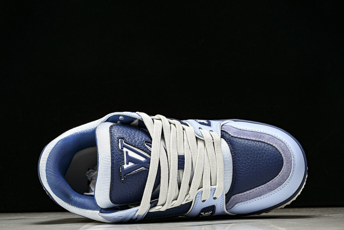 TRAINER MAXI FAT-SIZED LOAFERS BLUE/NAVY